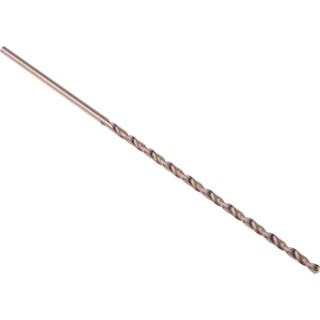 RS PRO HSS Metric Extra Length Twist Drill Bit, 125mm Overall Length, 2.5mm Shank Size, Helical Flute, Right Hand 522-6544
