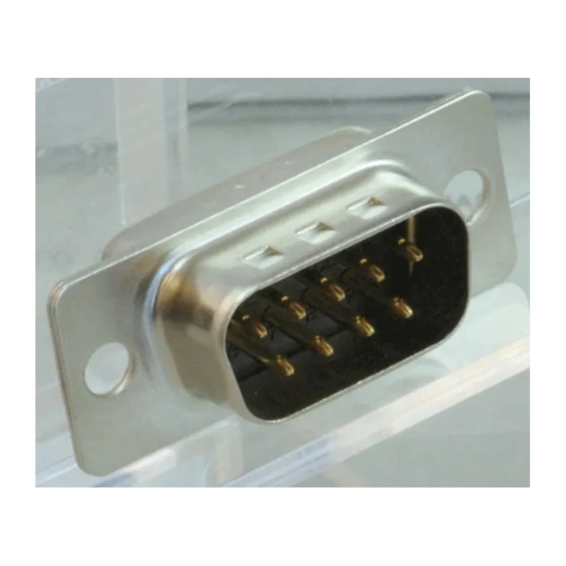 JAE 9 Way Straight Cable D-Sub Connector Male DE-9PF-N