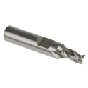 RS PRO End Mill, 4 mm Cutter Diameter, Cobalt High Speed Steel, 6 mm Flat Shank, 6.5 mm Cut Length, 32.5 mm Overall 523-0492