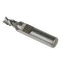 RS PRO End Mill, 4 mm Cutter Diameter, Cobalt High Speed Steel, 6 mm Flat Shank, 6.5 mm Cut Length, 32.5 mm Overall 523-0492
