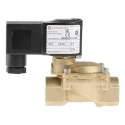 Buschjost Solenoid Valve 2 Port NC Threaded Brass Body G 1/2, 24V DC 8240200.9101.02400