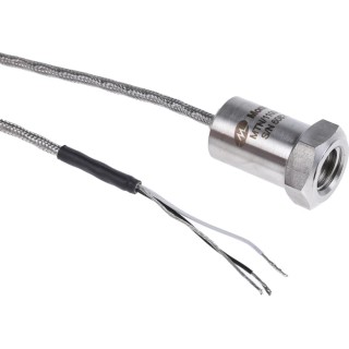 Monitran Industrial Vibration Sensor IP67 Stainless Steel Body 5m Cable -55°C to 140°C MTN/1100CQ