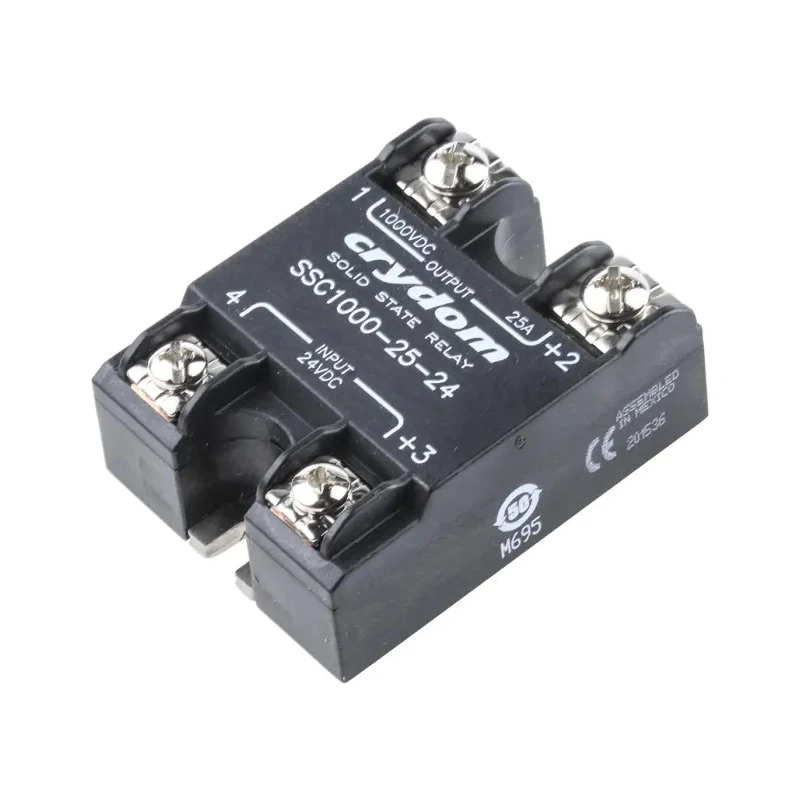 Crydom Solid State Relay SSC1000-25-24, 25 A Load Current, 1000 V Load Voltage, Panel Mount, 28 V Control