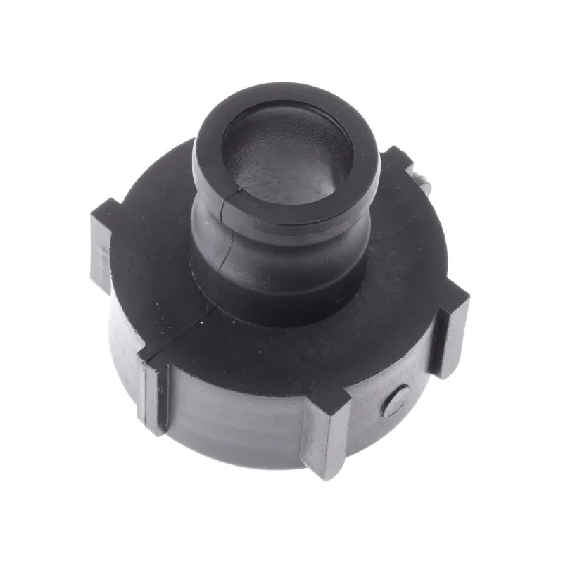 RS PRO Hose Connector 1 in ID, Polypropylene Body, Black, Maximum Operating Pressure 10 bar 100A-DIN-PG