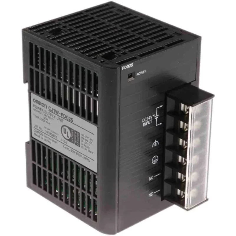 Omron PLC Power Supply 25W 21.6 to 26.4V DC Compatible with CJ1M Series CJ1W