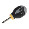 Bahco Stubby Insulated Screwdriver 25 mm Blade, 83 mm Overall Length BE-8350