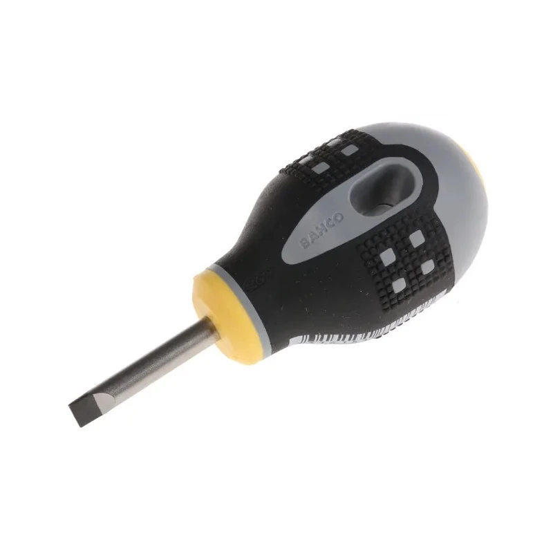 Bahco Stubby Insulated Screwdriver 25 mm Blade, 83 mm Overall Length BE-8350