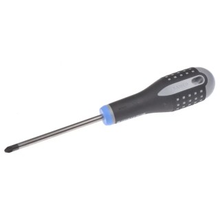 Bahco Standard Screwdriver PZ2 Tip 100 mm Blade Bi-Material Handle Alloy Steel Blade BE-8820