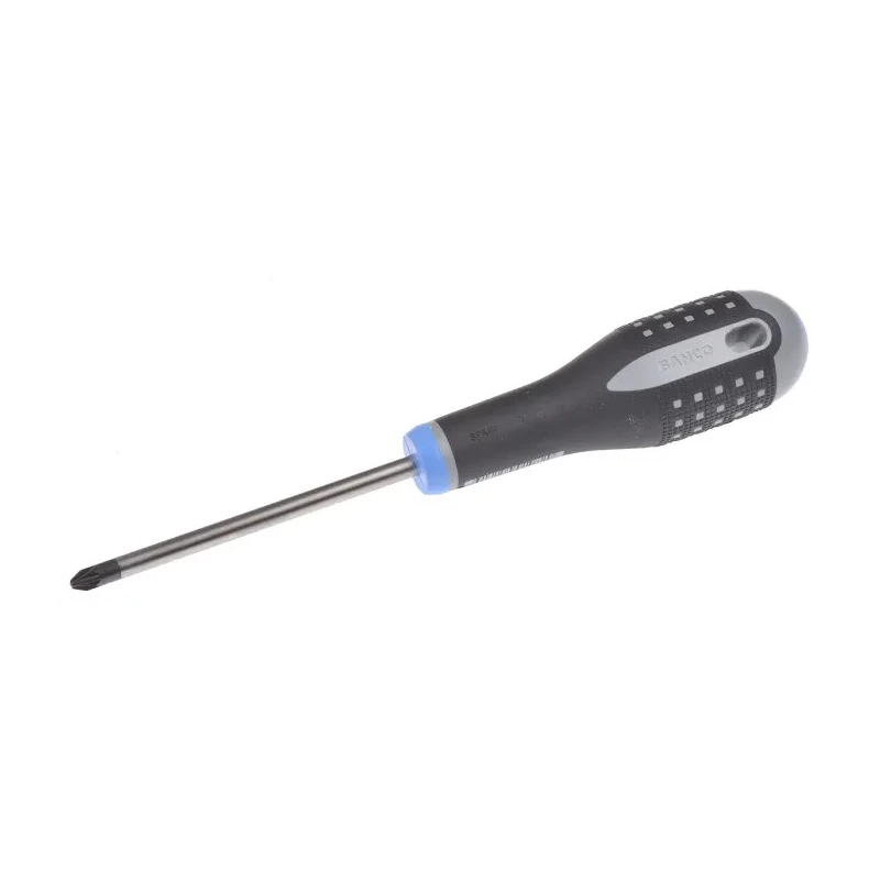 Bahco Standard Screwdriver PZ2 Tip 100 mm Blade Bi-Material Handle Alloy Steel Blade BE-8820
