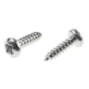 RS PRO Plain Stainless Steel Pan Head Self-Tapping Screw 13 mm Thread Size 6 522-1432