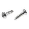RS PRO Plain Stainless Steel Pan Head Self-Tapping Screw 13 mm Thread Size 6 522-1432