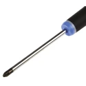 Bahco Pozidriv Standard Screwdriver Set, 6-Piece with Slotted 0.5 to 1.2 mm and Pozidriv PZ1, PZ2 Tips BE-9882