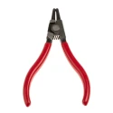 RS PRO Chrome Molybdenum Steel External Circlip Plier with PVC Handle, Bent Jaw 38mm, Overall Length 125mm 541-6848