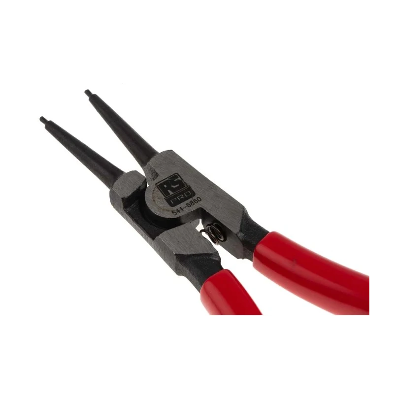 RS PRO 1-Piece Circlip Plier 135mm Overall Length 45mm Jaw Straight Bent Jaw Style 10 To 25 mm Circlip Size Range 541-6860