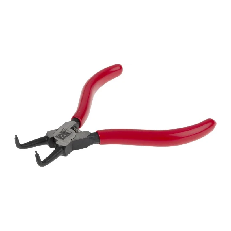 RS PRO 1-Piece Internal Circlip Plier, Bent Jaw, 125mm Overall Length, Chrome Molybdenum Steel Construction 541-6797
