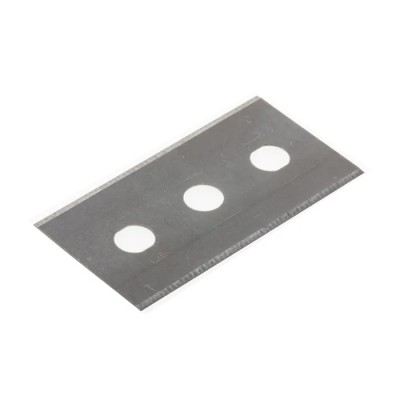 NEUTRAL Carbon Steel Flat Safety Knife Blade 48.2 x 22 mm 0.3 mm Thickness 10 Pieces 541-6624