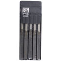 RS PRO Needle File Flat 146 mm, Pack of 5, Without Handle 541-6905