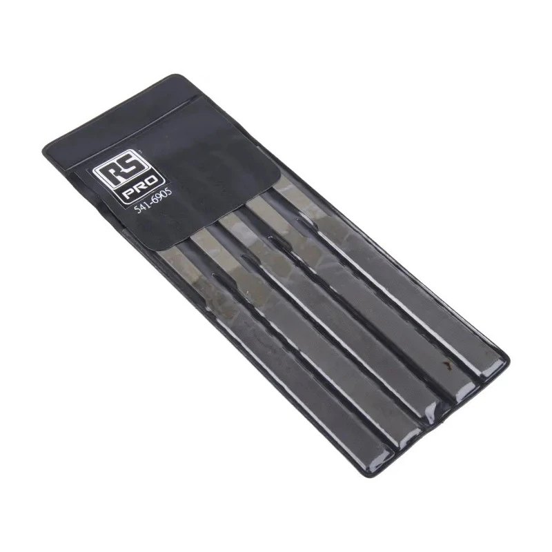 RS PRO Needle File Flat 146 mm, Pack of 5, Without Handle 541-6905