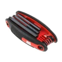 RS PRO 16 Piece L Metric Hex Key Set, Hex Ball End, Size 1.5 to 10 mm, Alloy Steel, Chrome Finish 542-3492