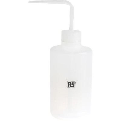 RS PRO Squeeze Bottle 225ml Polypropylene Translucent Non-Conductive Fluid Dispenser 548-4289