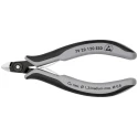 Knipex Mini Head Without Bevel ESD Safe Side Cutter 120mm, Ball Bearing Steel Jaw, Bi-Metal Handle 79 22 120 ESD