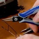 Knipex 1-Piece Round Nose Plier, 133mm Overall Length, 24mm Jaw Length 34 32 130