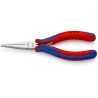 Knipex Long Nose Plier 145mm Overall Length, 40mm Jaw Width, Chrome Steel, Mirror Polished, Model 35 52 145
