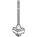 Telemecanique Sensors OsiSense XC Series Limit Switch Head for Use with XC Series ZCKD08