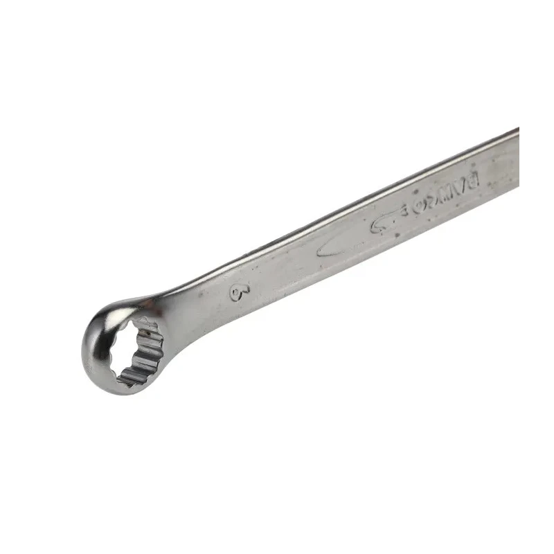 Bahco Combination Spanner Metric Size 9 mm, Chrome Finish, Alloy Steel, 136mm Overall Length 111M-9