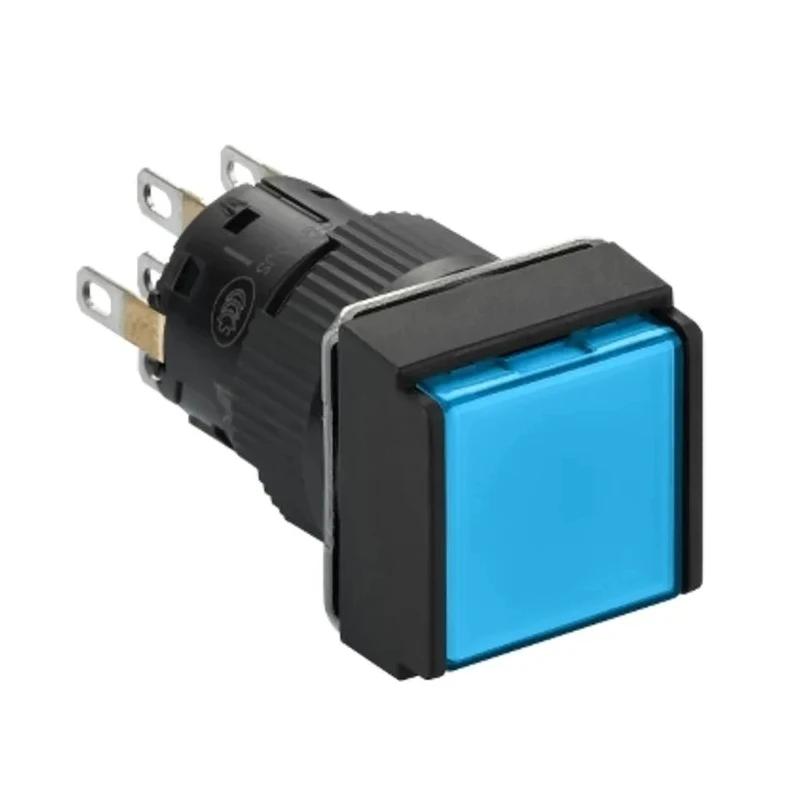 Schneider Electric Harmony XB6 Series Illuminated Push Button Switch, Spring Return, Panel Mount, 16 mm Cutout XB6ECW6B2P
