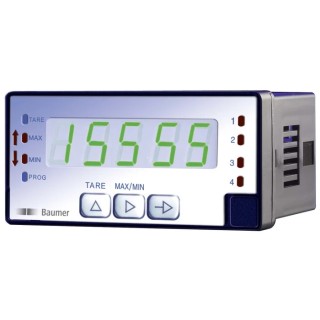 Baumer Digital Panel Multifunction Meter 48 mm x 96 mm, LED Display, AC Current & Voltage Measurement PA418