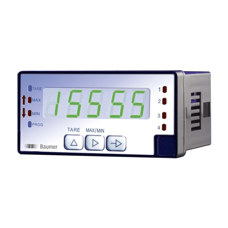 Baumer Digital Panel Multifunction Meter 48 mm x 96 mm, LED Display, AC Current & Voltage Measurement PA418
