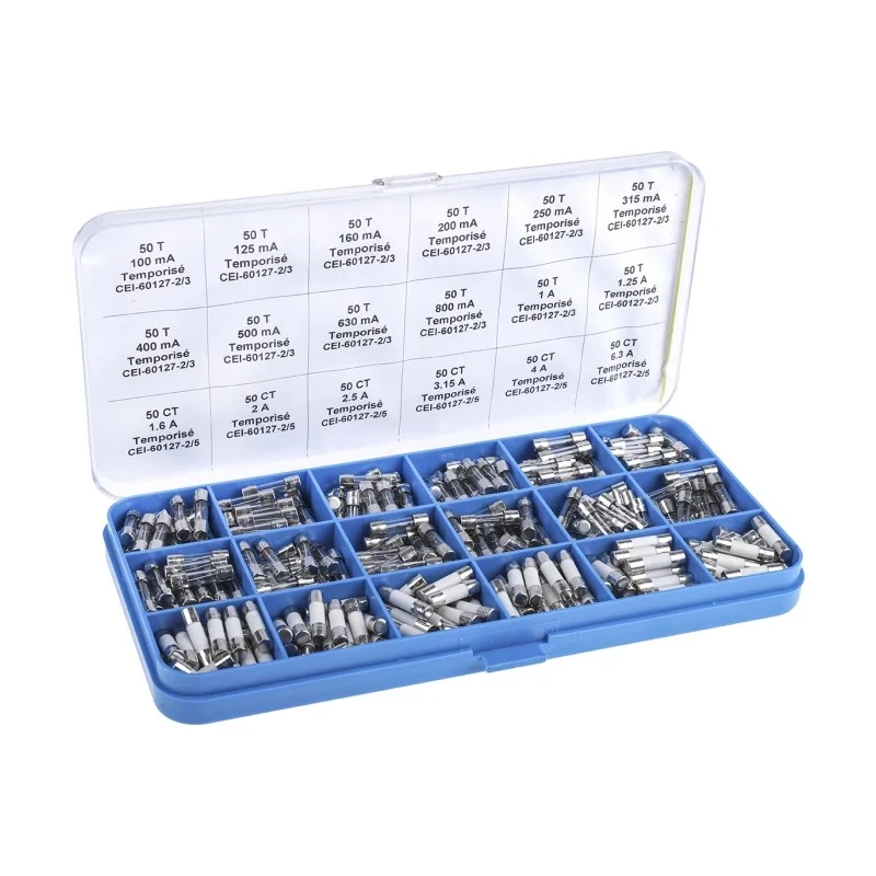 RS PRO High Breaking Capacity (HBC) Fuse Kit with 360, 5 x 20 mm Fuses 611-8983