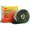 3M Black Synthetic Rubber Electrical Tape 38mm Width x 1.5m Length Silicone Adhesive 80°C Max Operating Temperature 80000