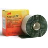 3M Black Synthetic Rubber Electrical Tape 38mm Width x 1.5m Length Silicone Adhesive 80°C Max Operating Temperature 80000