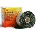 3M Black Synthetic Rubber Electrical Tape 38mm Width x 1.5m Length Silicone Adhesive 80°C Max Operating Temperature 80000