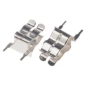 RS PRO PCB Mount Fuse Holder 6.3A Current Rating 250V AC Phosphor Bronze Body 611-9302