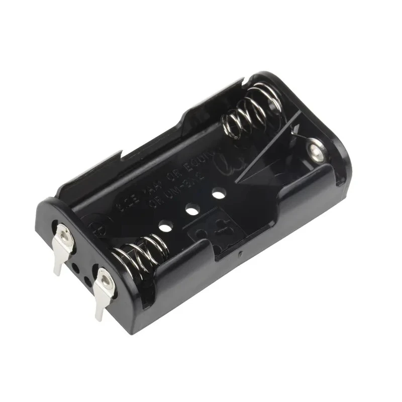 RS PRO AA Battery Holder Coil Spring, 2 Cells, Polypropylene Body, Surface Mount 611-9598