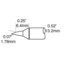 Metcal Soldering Iron Tip Hoof 1.78 mm Width 6.4 mm Length STTC-147P