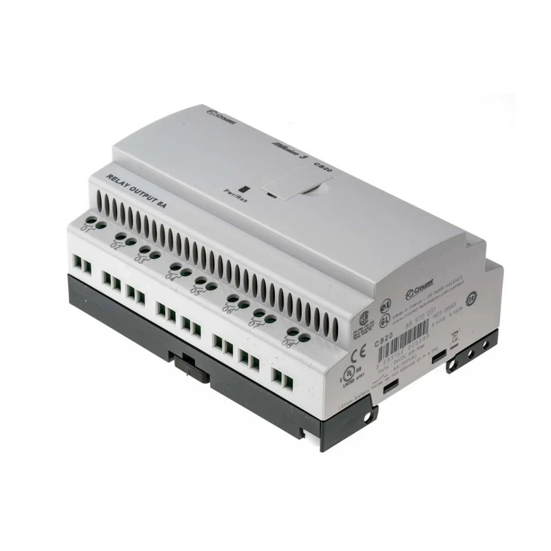 Crouzet Millenium 3 Series Logic Module 18-Input Analogue Digital Input 8 Relay Outputs 24V DC 8A 88970031