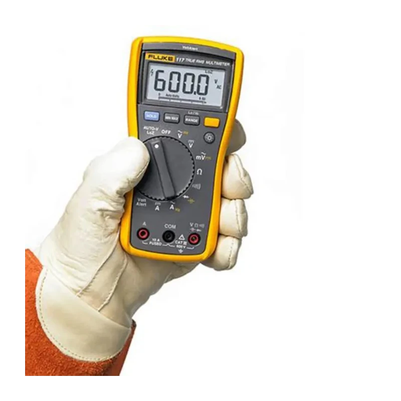 Fluke Handheld Digital Multimeter True RMS, 10 A AC, 10 A DC, 600 V AC FLUKE 117 EUR