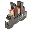 TE Connectivity Electromechanical Interface Relay, DIN Rail Mount, 24V AC Coil, DPDT, 8A Switching RT4S4R24 2-1415073-1