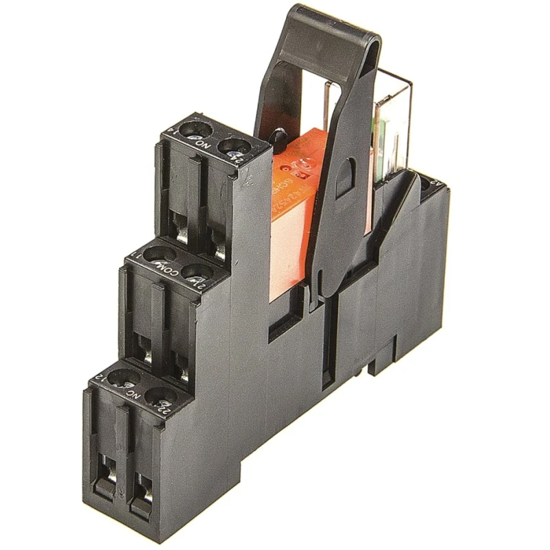 TE Connectivity Electromechanical Interface Relay, DIN Rail Mount, 24V AC Coil, DPDT, 8A Switching RT4S4R24 2-1415073-1