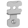 Schneider Electric PanelSeT Accessoires Series Zinc Plated Steel Wall Bracket 100mm x 100mm NSYPFCR