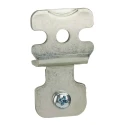 Schneider Electric PanelSeT Accessoires Series Zinc Plated Steel Wall Bracket 100mm x 100mm NSYPFCR