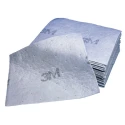 3M Spill Absorbent Sorbent Pad for Oil Use, 142L Absorbent Capacity, 100 Per Pack MA2002