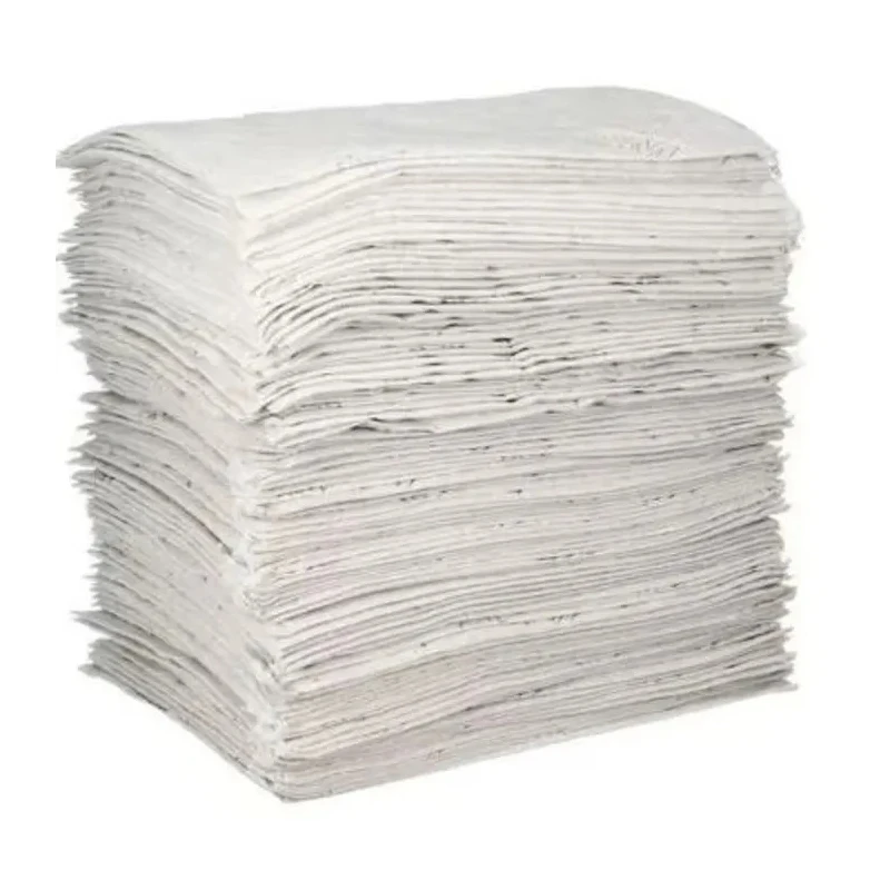 3M Spill Absorbent Sorbent Pad for Oil Use, 142L Absorbent Capacity, 100 Per Pack MA2002