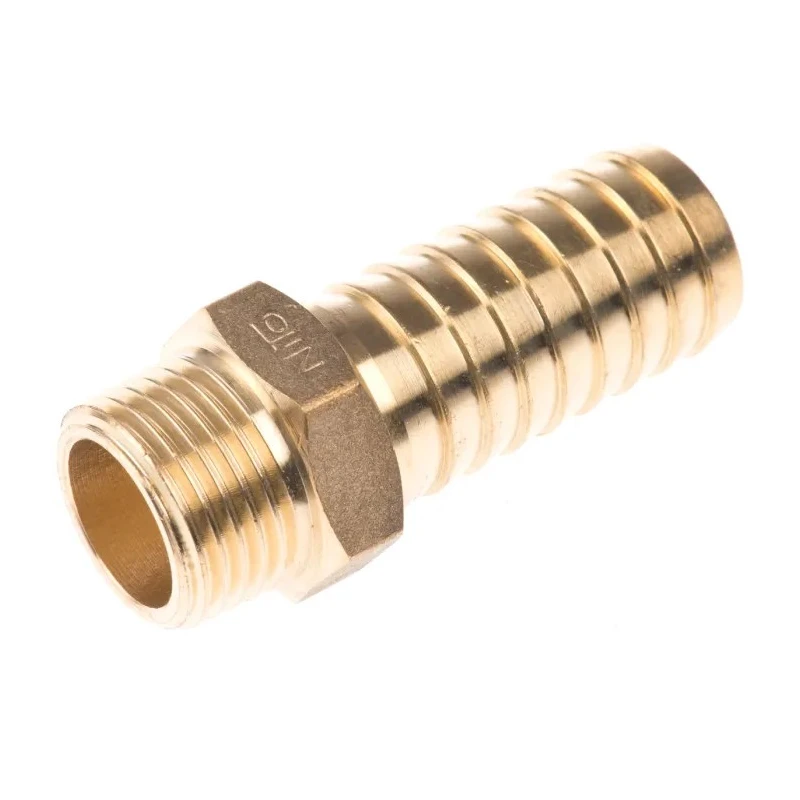 Nito Brass Hose Connector 19.05 mm Inside Diameter 1/2 in BSP Male Thread 2666NA4