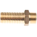 Nito Brass Hose Connector 19.05 mm Inside Diameter 1/2 in BSP Male Thread 2666NA4