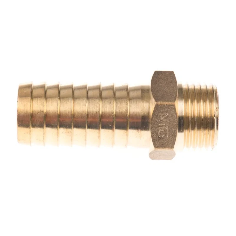 Nito Brass Hose Connector 19.05 mm Inside Diameter 1/2 in BSP Male Thread 2666NA4